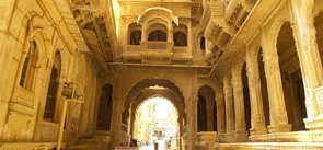Patwon ki Haveli interior — Jaisalmer heritage tour with RUDVO